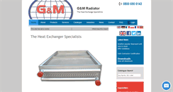 Desktop Screenshot of gm-radiator.com